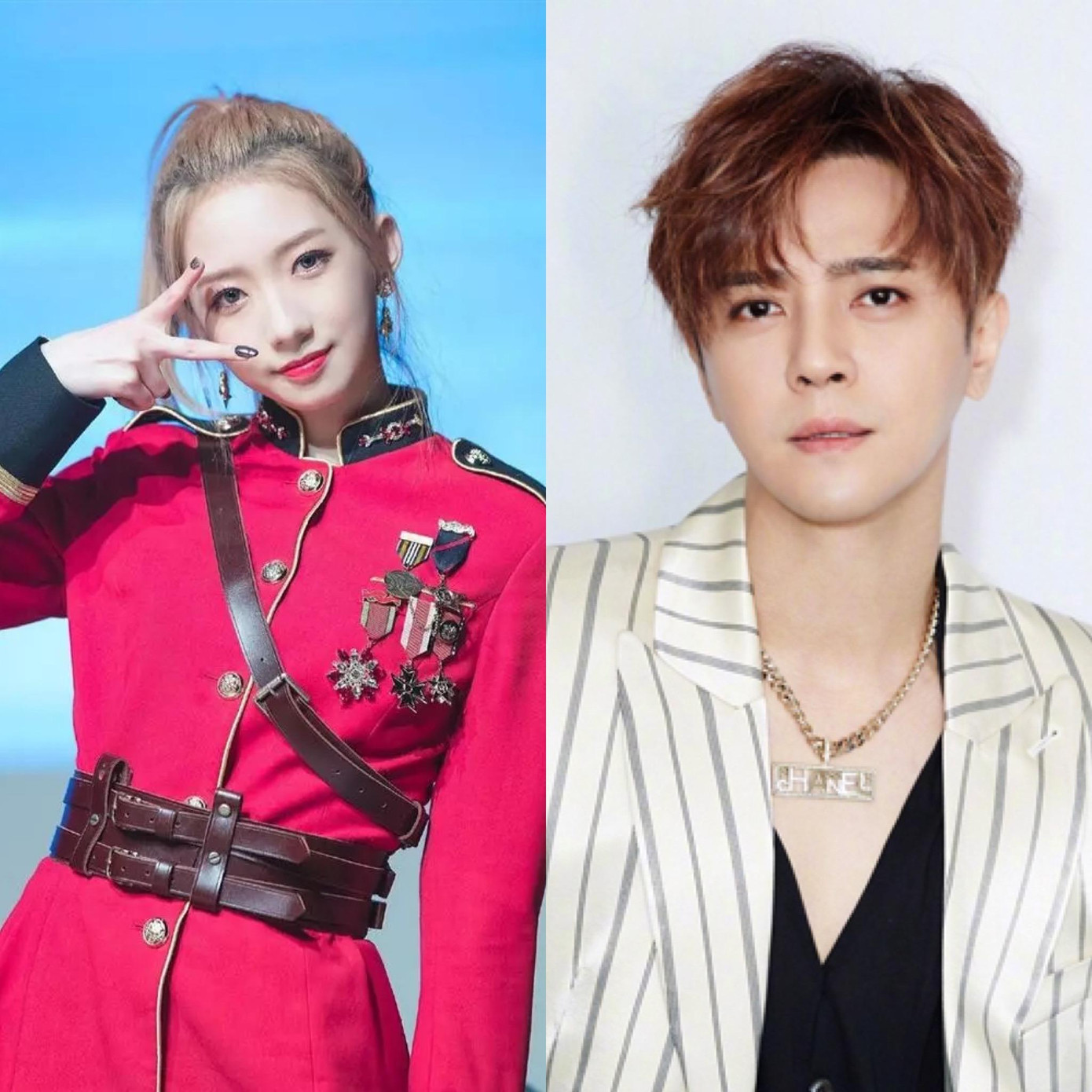 Mạnh Mỹ Kỳ (trái) và La Chí Tường (phải) bị réo tên liên tục vì không có tên trong danh sách 88 người. Mạnh Mỹ Kỳ (trái) và La Chí Tường (phải) bị réo tên liên tục vì không có tên trong danh sách 88 người.