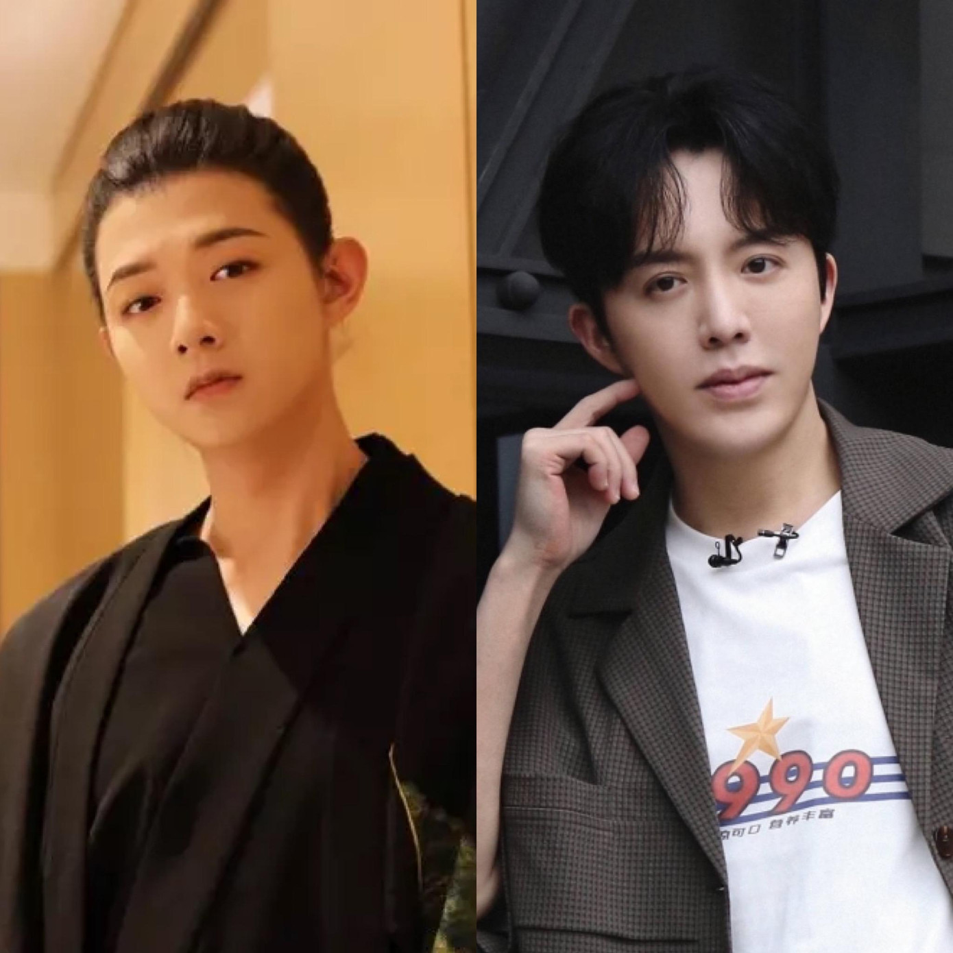 Hoắc Tôn (phải) và Lý Vân Địch (trái) đều vướng vào scandal tình ái.