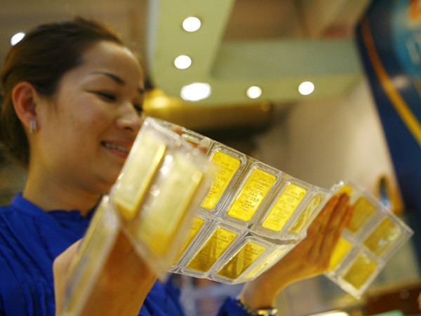 Thị trường vàng đang “xao động” trước ngày Nghị định 24 có hiệu lực Ảnh: Hồng Vĩnh