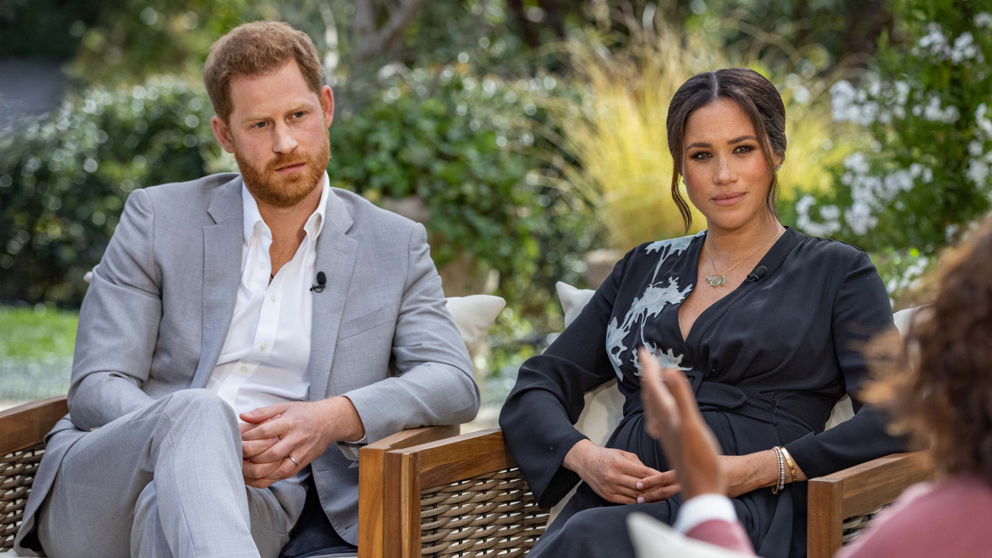 Cuộc phỏng vấn năm 2021 của Harry và Meghan được cho là nguồn cơn mọi ồn ào. Ảnh: YouTube. Cuộc phỏng vấn năm 2021 của Harry và Meghan được cho là nguồn cơn mọi ồn ào. Ảnh: YouTube.