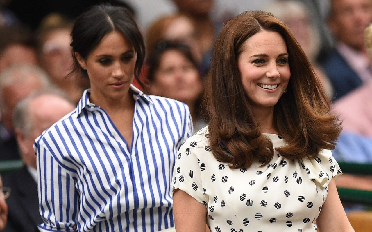 Kate được lòng Hoàng gia và công chúng Anh hơn Meghan bởi tính cách điềm tĩnh, tốt bụng. Ảnh: Getty Images.