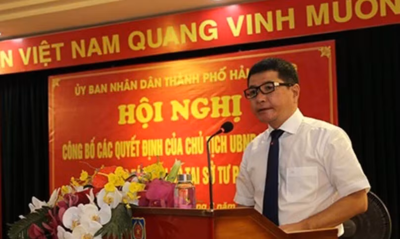 Ông Đỗ Đại Dương xin thôi chức Giám đốc Sở Tư pháp Hải Phòng. Ảnh: KTĐT. Ông Đỗ Đại Dương xin thôi chức Giám đốc Sở Tư pháp Hải Phòng. Ảnh: KTĐT.