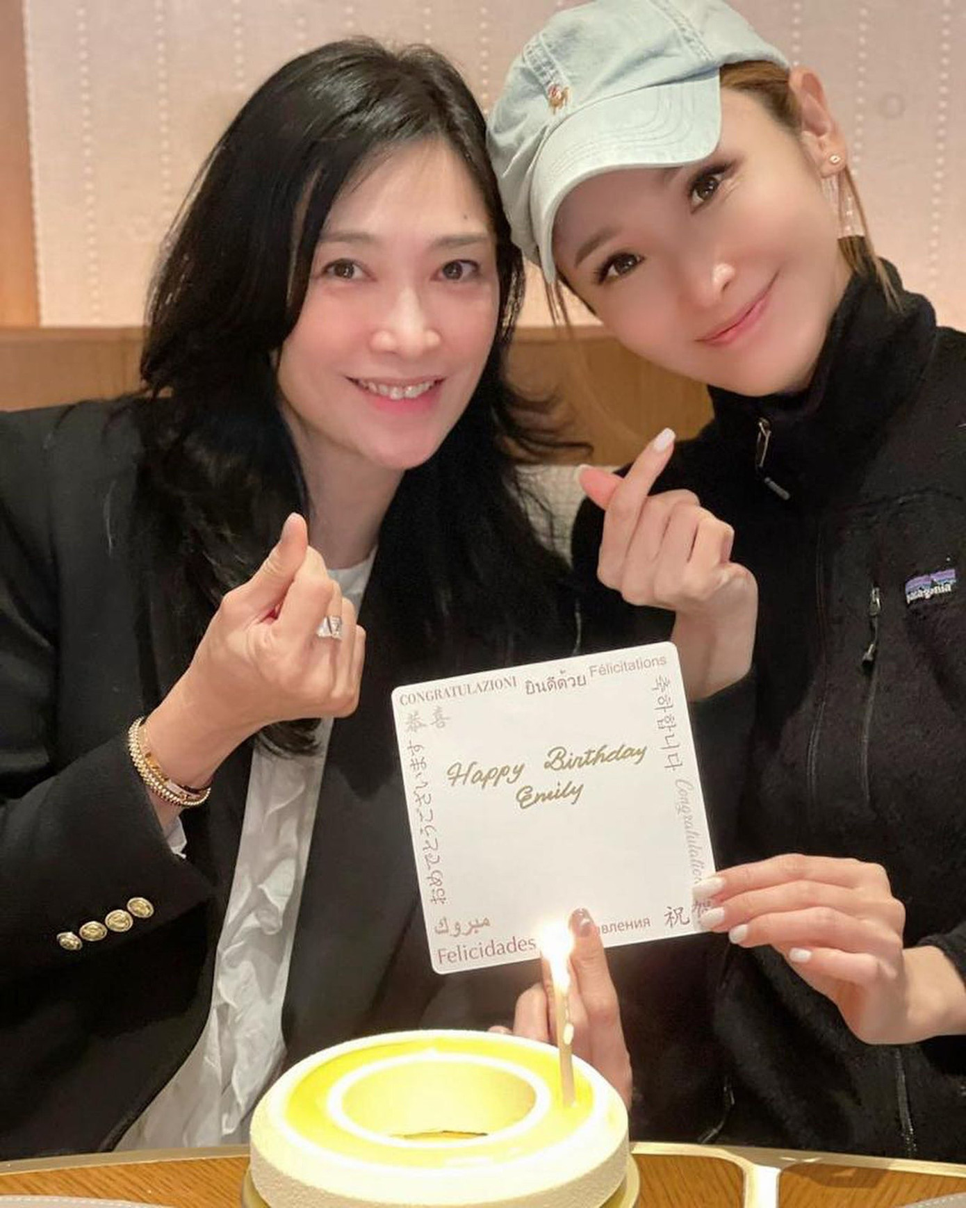 Lư Thục Nghi (Emily Lo) đón sinh nhật tuổi 50 vào tháng 11. Ảnh: IG. Lư Thục Nghi (Emily Lo) đón sinh nhật tuổi 50 vào tháng 11. Ảnh: IG.