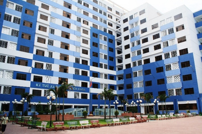 Ký túc xá Trường ĐH Bách khoa TP.HCM.