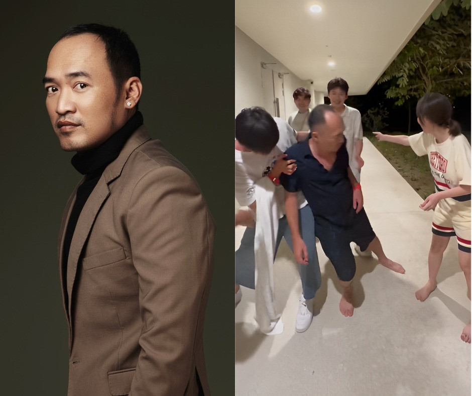 Tiến Luật chia sẻ hình ảnh anh được đồng nghiệp dìu về khách sạn sau tiệc tối ở Khánh Hòa. Tiến Luật đùa vui: “Lộng lẫy một đời không ai hay. Say xỉn một tối cả nước biết”. Tiến Luật chia sẻ hình ảnh anh được đồng nghiệp dìu về khách sạn sau tiệc tối ở Khánh Hòa. Tiến Luật đùa vui: “Lộng lẫy một đời không ai hay. Say xỉn một tối cả nước biết”.