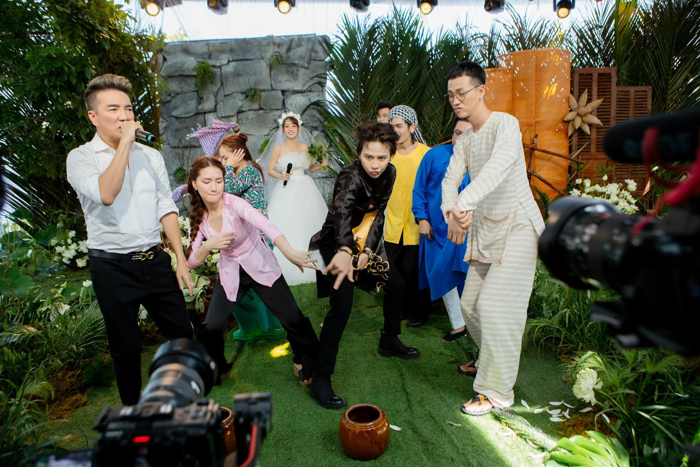 Một số hình ảnh trong đám cưới của Puka - Gin Tuấn Kiệt tại Đồng Tháp.