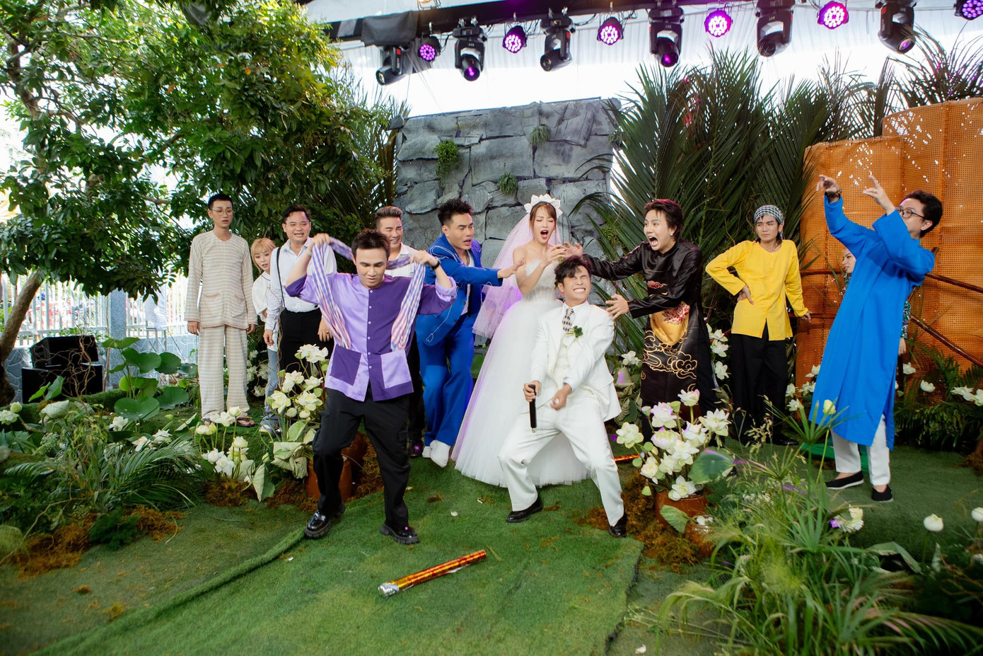 Một số hình ảnh trong đám cưới của Puka - Gin Tuấn Kiệt tại Đồng Tháp.