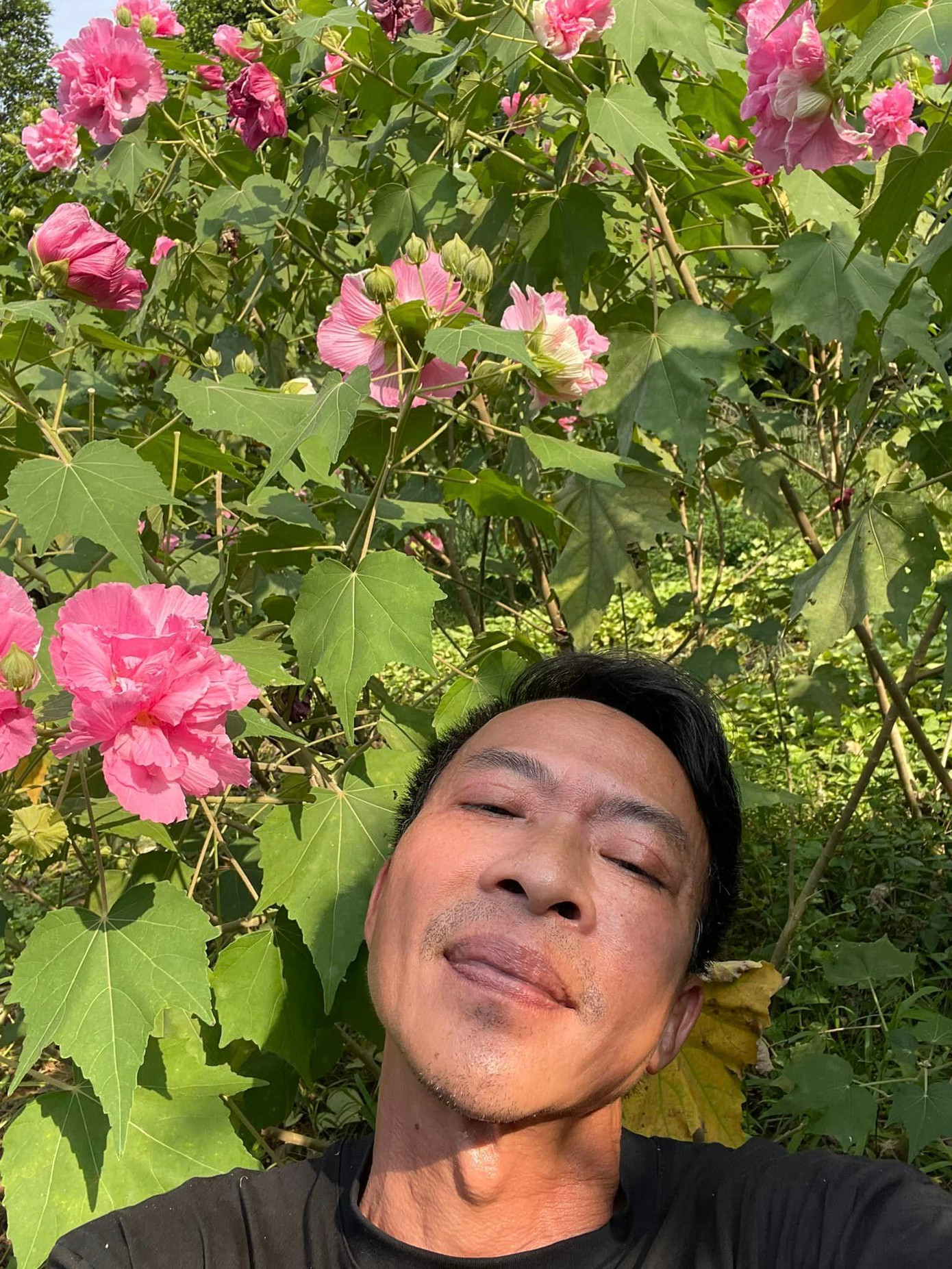 Việt Hoàn có cuộc sống bình dị ở trang trại ngoại ô Hà Nội. Việt Hoàn có cuộc sống bình dị ở trang trại ngoại ô Hà Nội.