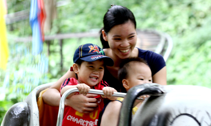 Tất cả cùng cười thoải mái