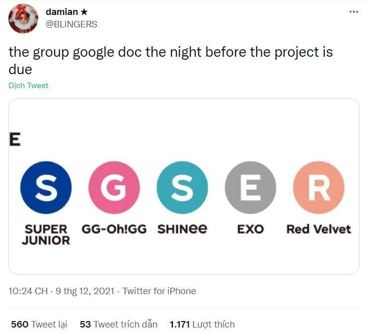 Nhìn kiểu nào cũng thấy giống logo định dạng sẵn của mỗi người khi học online, hay khi cùng mở một file được chia sẻ bằng Google Tài liệu mỗi mùa chạy deadline.