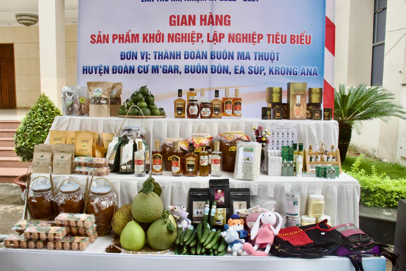 Các sản phẩm khởi nghiệp của thanh niên các huyện trên địa bàn tỉnh Đắk Lắk