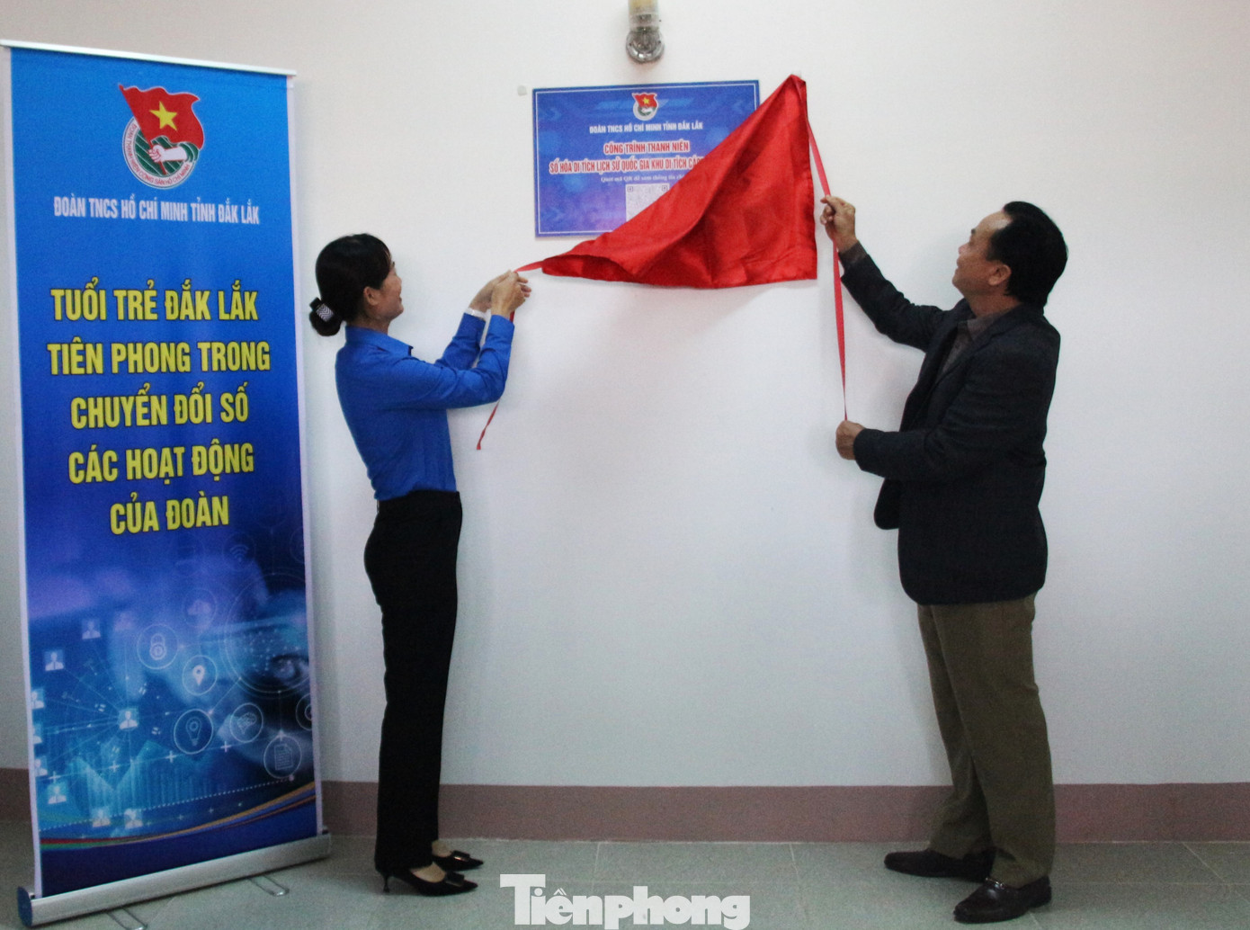 Gắn biển công trình số hóa Di tích Lịch sử - Văn hóa quốc gia CaDa