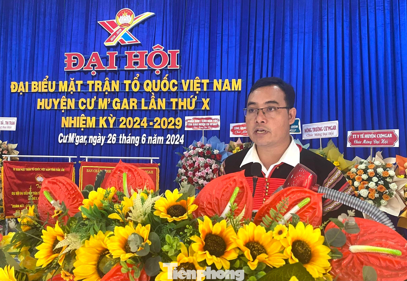 Anh Y Wal Mlô - Bí thư Huyện Đoàn Cư M’gar được hiệp thương giữ chức danh Chủ tịch Ủy ban MTTQ Việt Nam huyện nhiệm kỳ 2024 – 2029