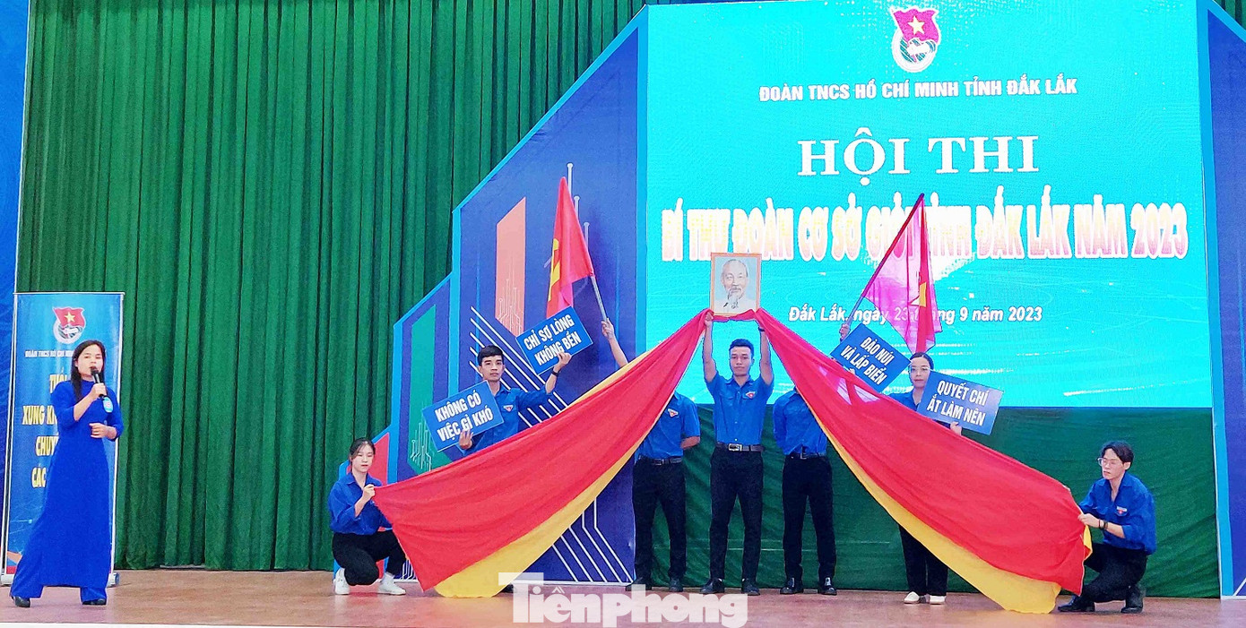 Tại hội thi, các đội đã mang đến những nội dung thi ấn tượng Tại hội thi, các đội đã mang đến những nội dung thi ấn tượng