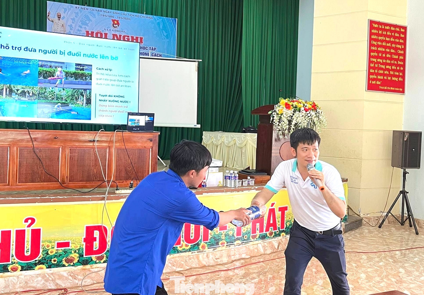 Đồng hành cùng thanh thiếu nhi phòng chống tai nạn thương tích, tai nạn đuối nước là một trong những nội dung trọng tâm được Tỉnh Đoàn xác định trong chiến dịch này