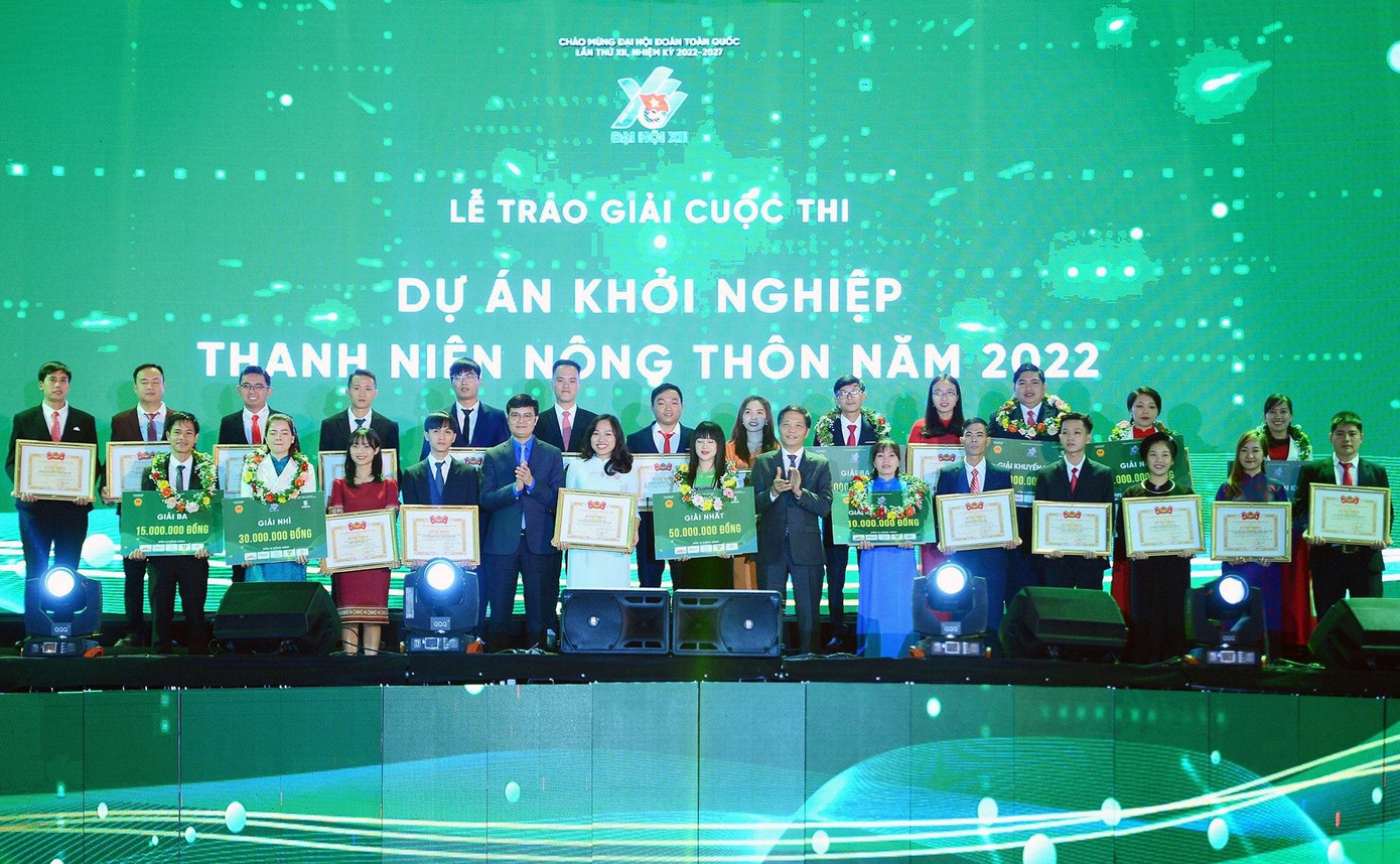 31 dự án khởi nghiệp thanh niên nông thôn nhận bằng khen của Trung ương đoàn