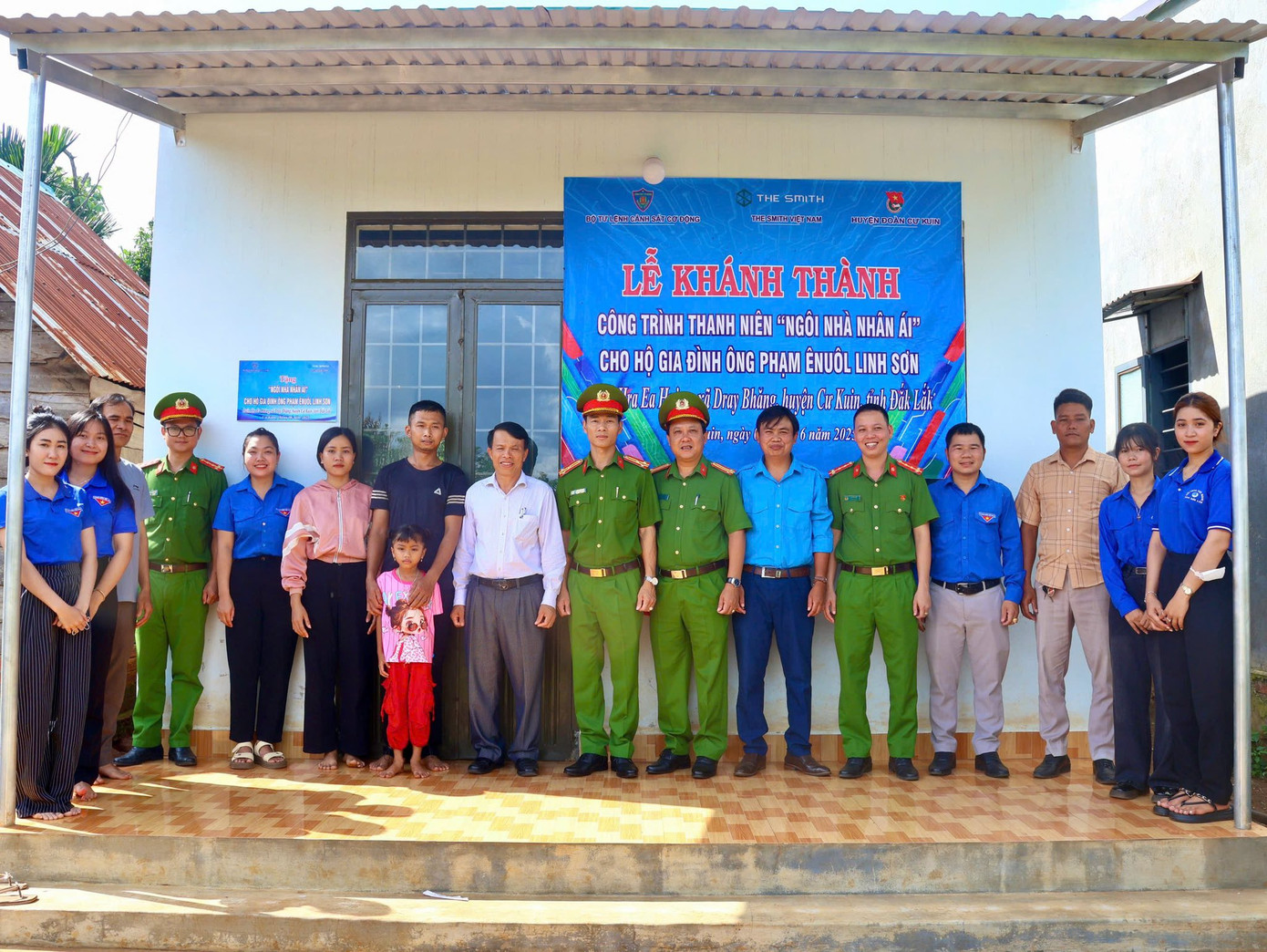 Công trình thanh niên ngôi nhà nhân ái tại huyện Cư Kuin