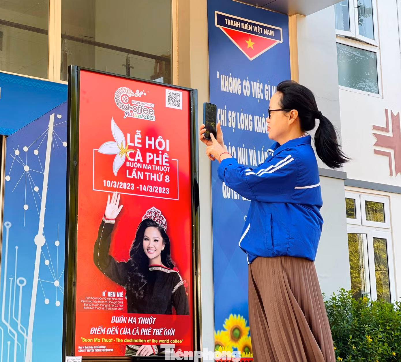 Quét mã tải thông tin về Lễ hội cà phê