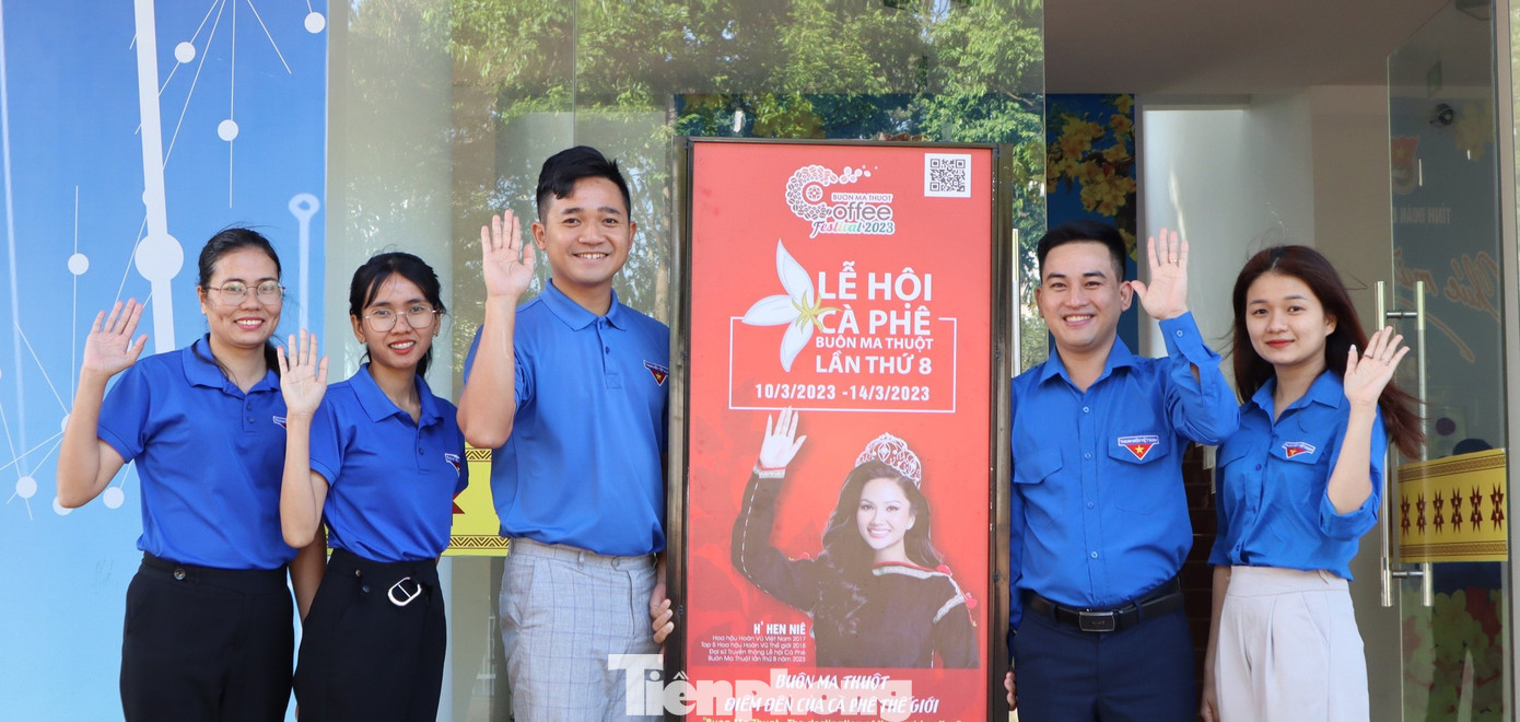 Đoàn thanh niên có nhiều hoạt động hưởng ứng Lễ hội cà phê