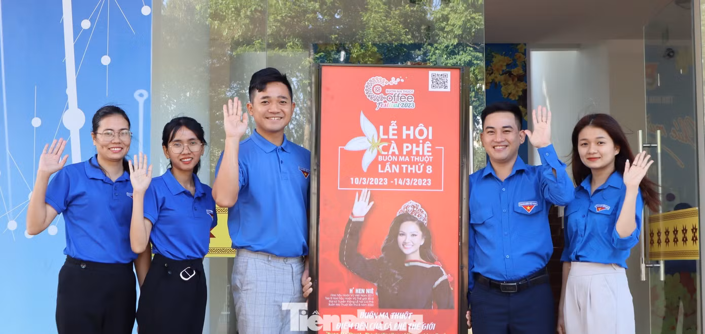 Đoàn thanh niên có nhiều hoạt động hưởng ứng Lễ hội cà phê