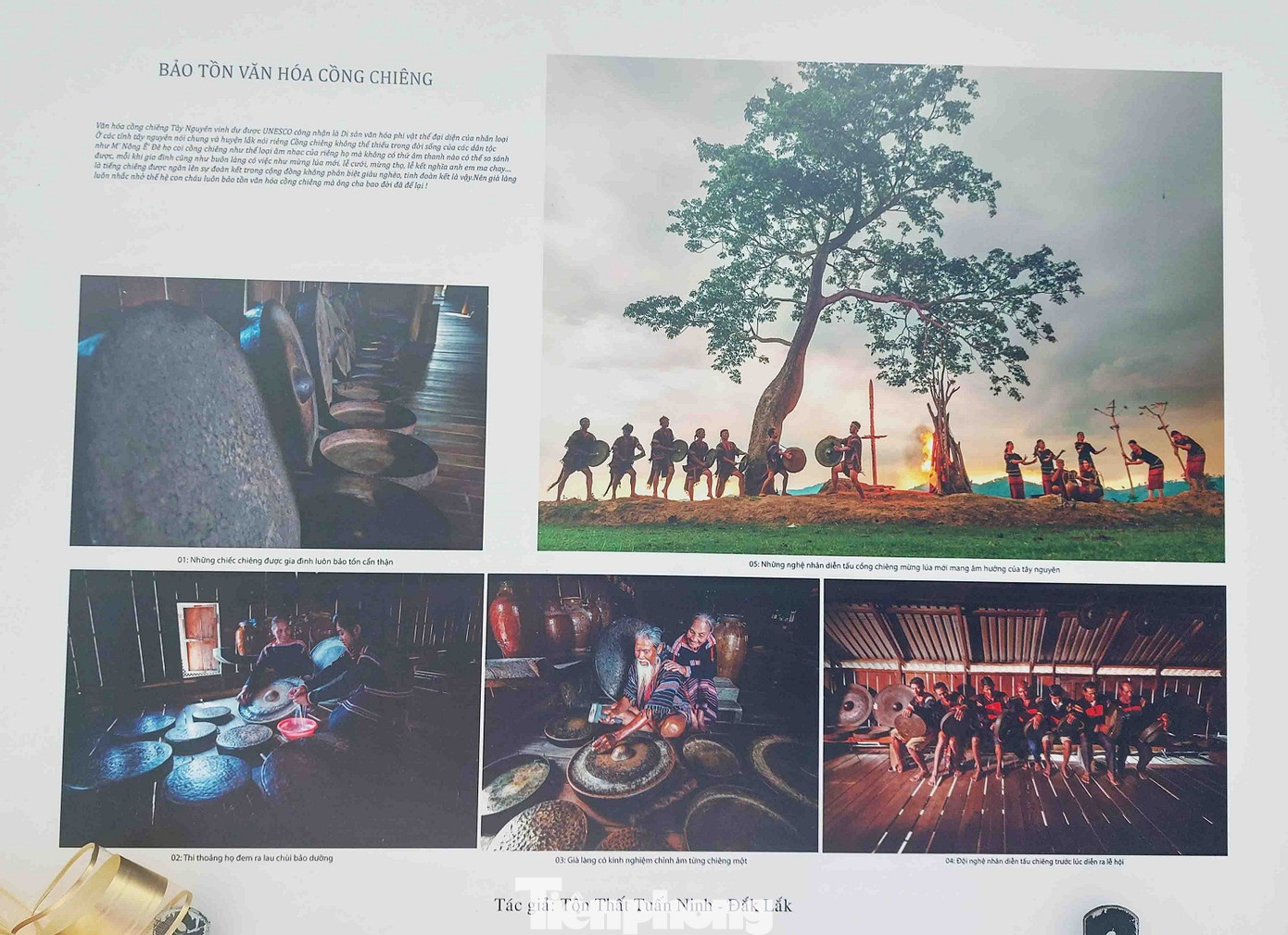 Tác phẩm bảo tồn văn hóa cồng chiêng