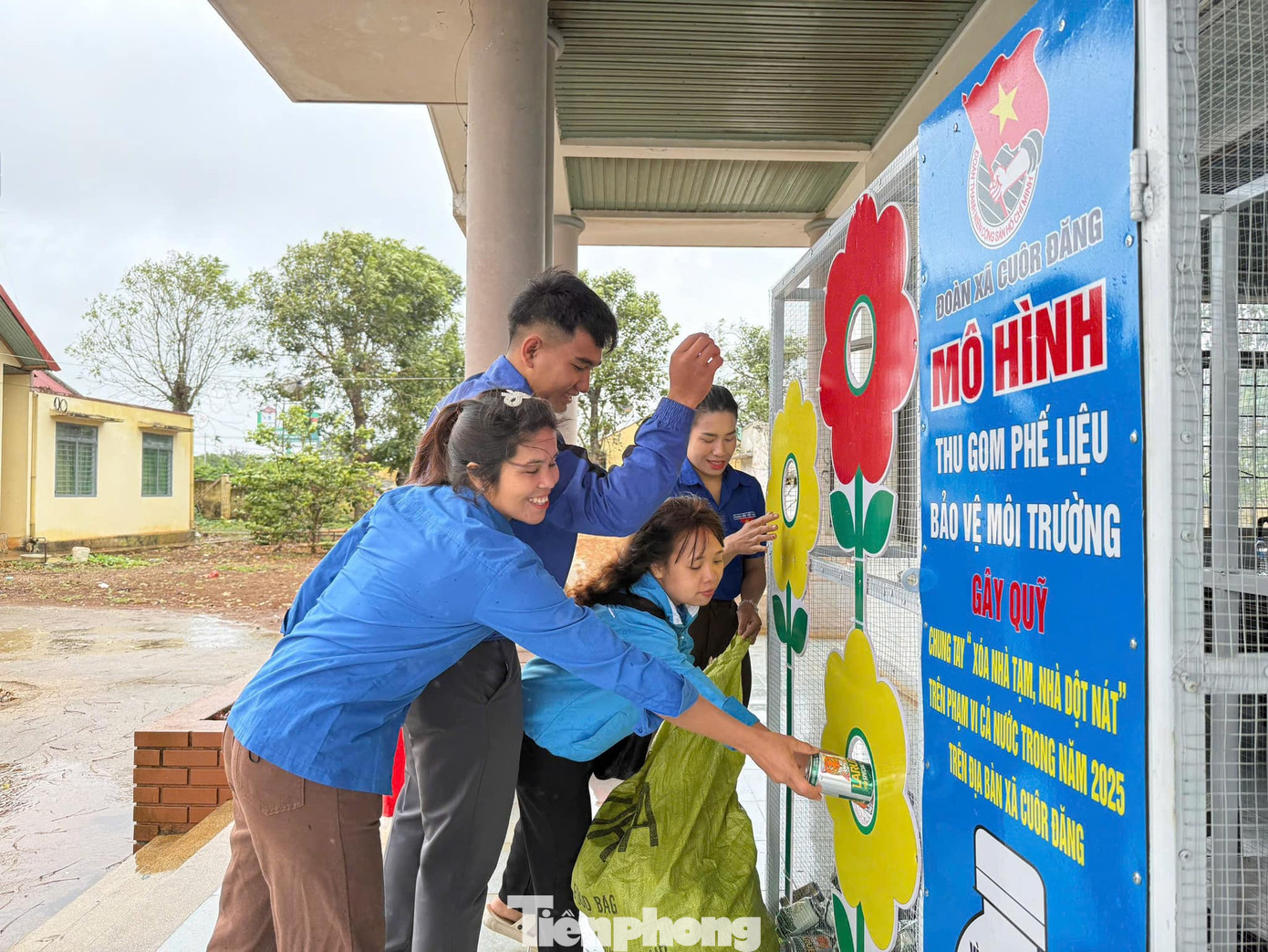 Đoàn xã Cuôr Đăng (huyện Cư M'gar) triển khai mô hình “Thu gom phế liệu” gây quỹ chung tay “Xóa nhà tạm nhà dột nát” năm 2025.