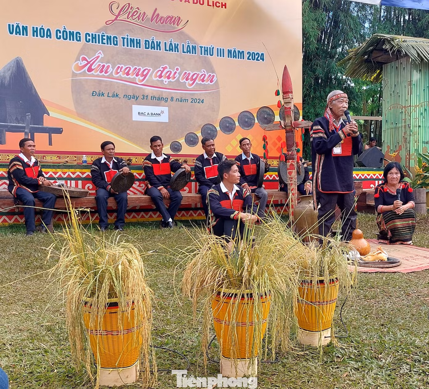 Lễ cúng lúa của người Ê Đê huyện Krông Ana.