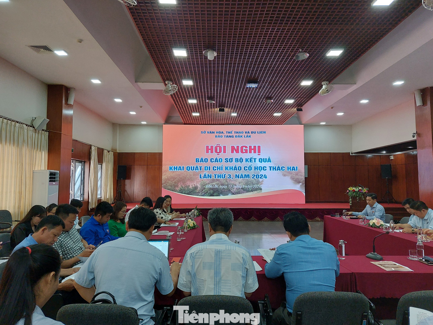 Hội nghị báo cáo sơ bộ kết quả khai quật di chỉ khảo cổ học Thác Hai lần thứ 3, năm 2024