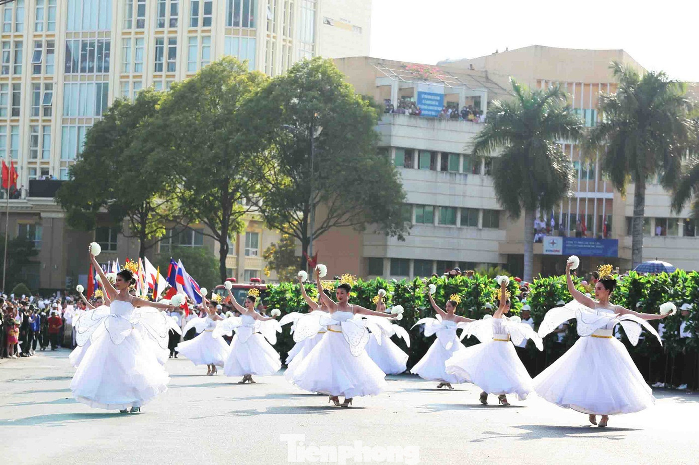 Các tiết mục múa đường phố.