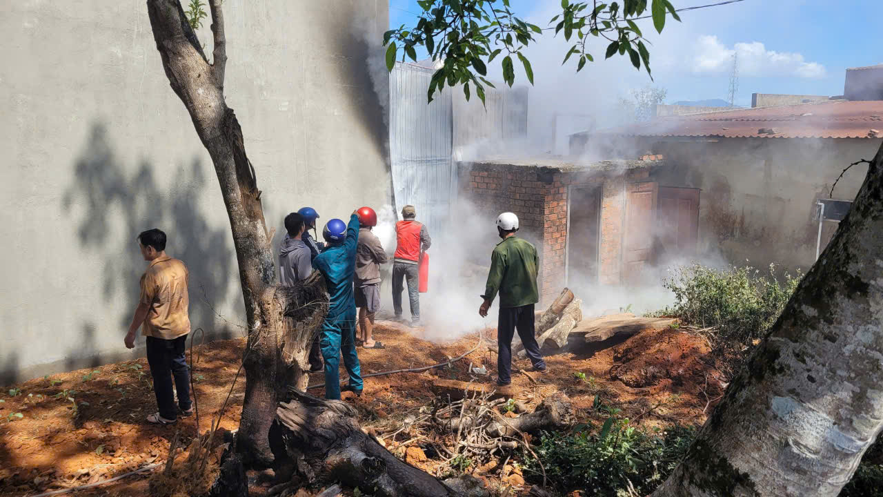 Hiện trường xảy ra vụ việc Hiện trường xảy ra vụ việc