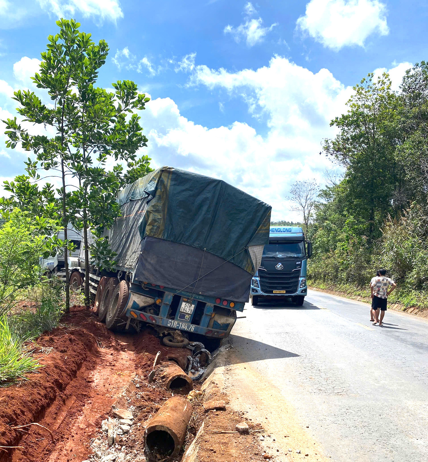 Hiện trường vụ tai nạn
