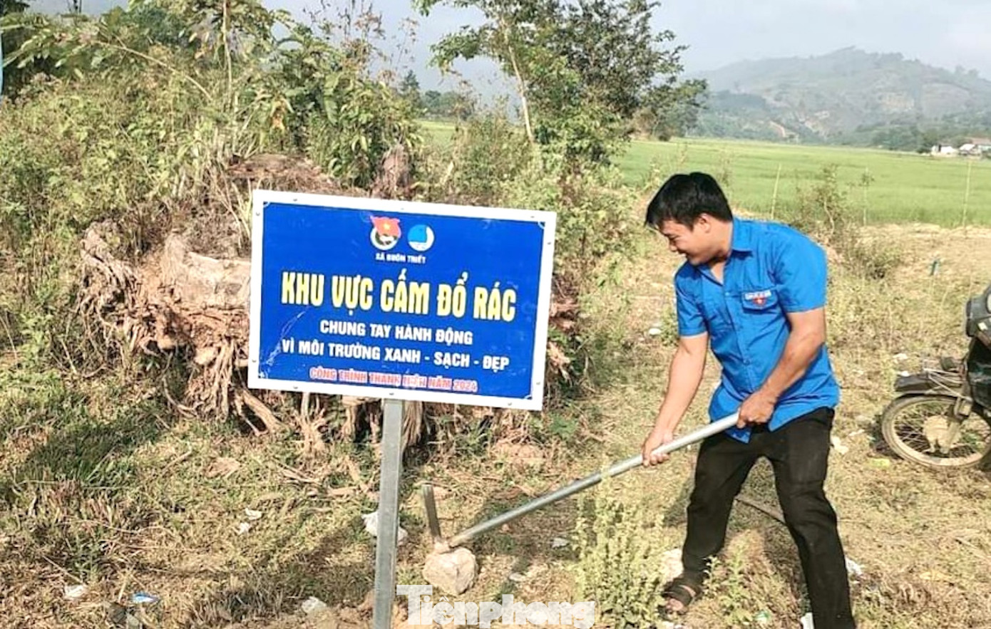 Huyện Đoàn Lắk đã triển khai nhiều công trình, phần việc thanh niên chung tay bảo vệ môi trường, lan tỏa lối sống xanh.