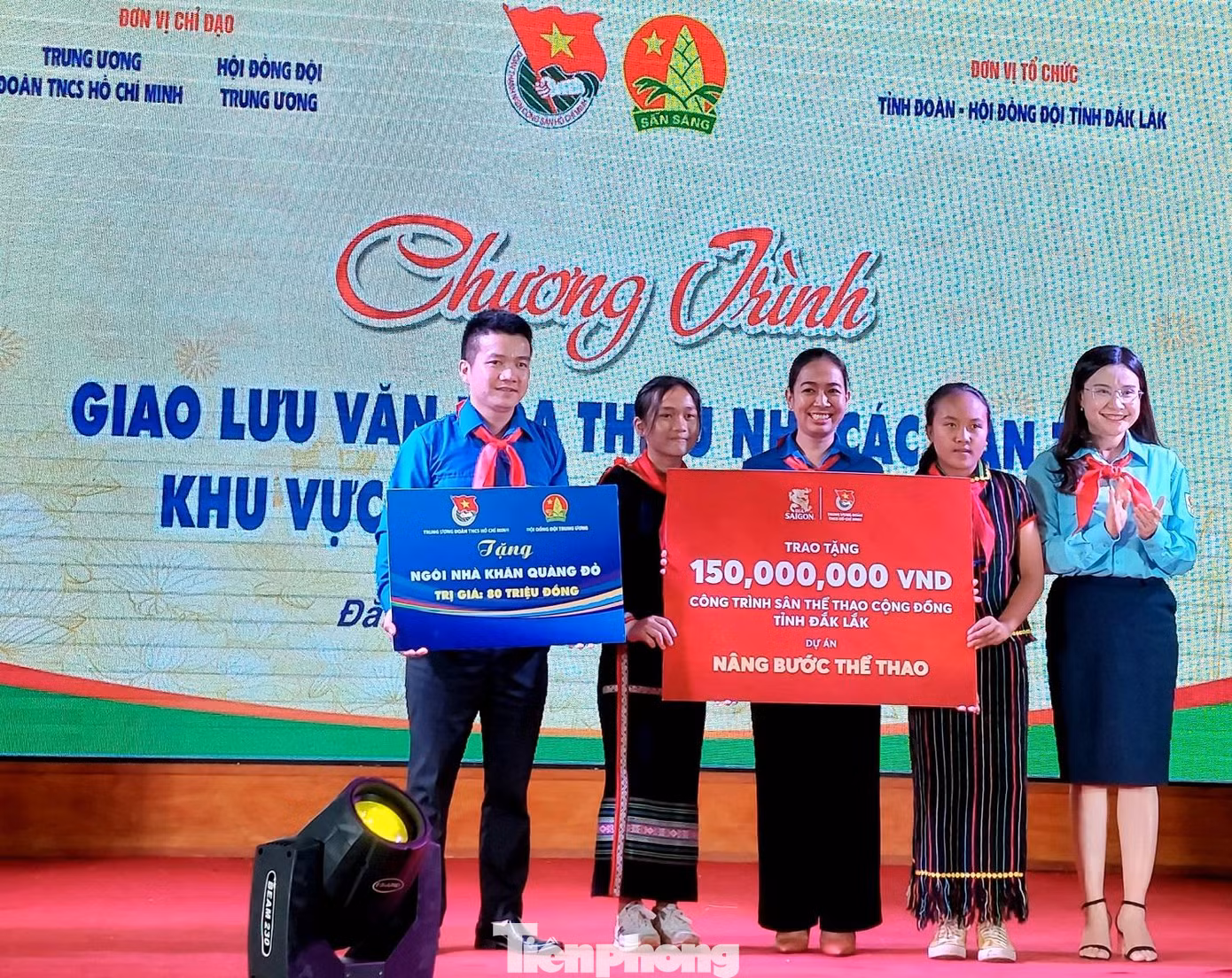 Trung ương Đoàn tặng các công trình cho Tỉnh Đoàn Đắk Lắk