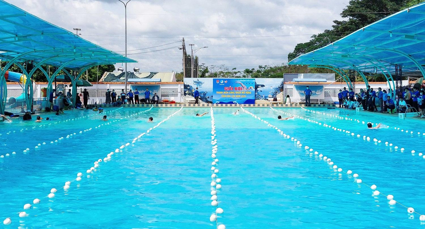 Tổ chức giải bơi nam, nữ cho thanh niên công nhân Tổ chức giải bơi nam, nữ cho thanh niên công nhân