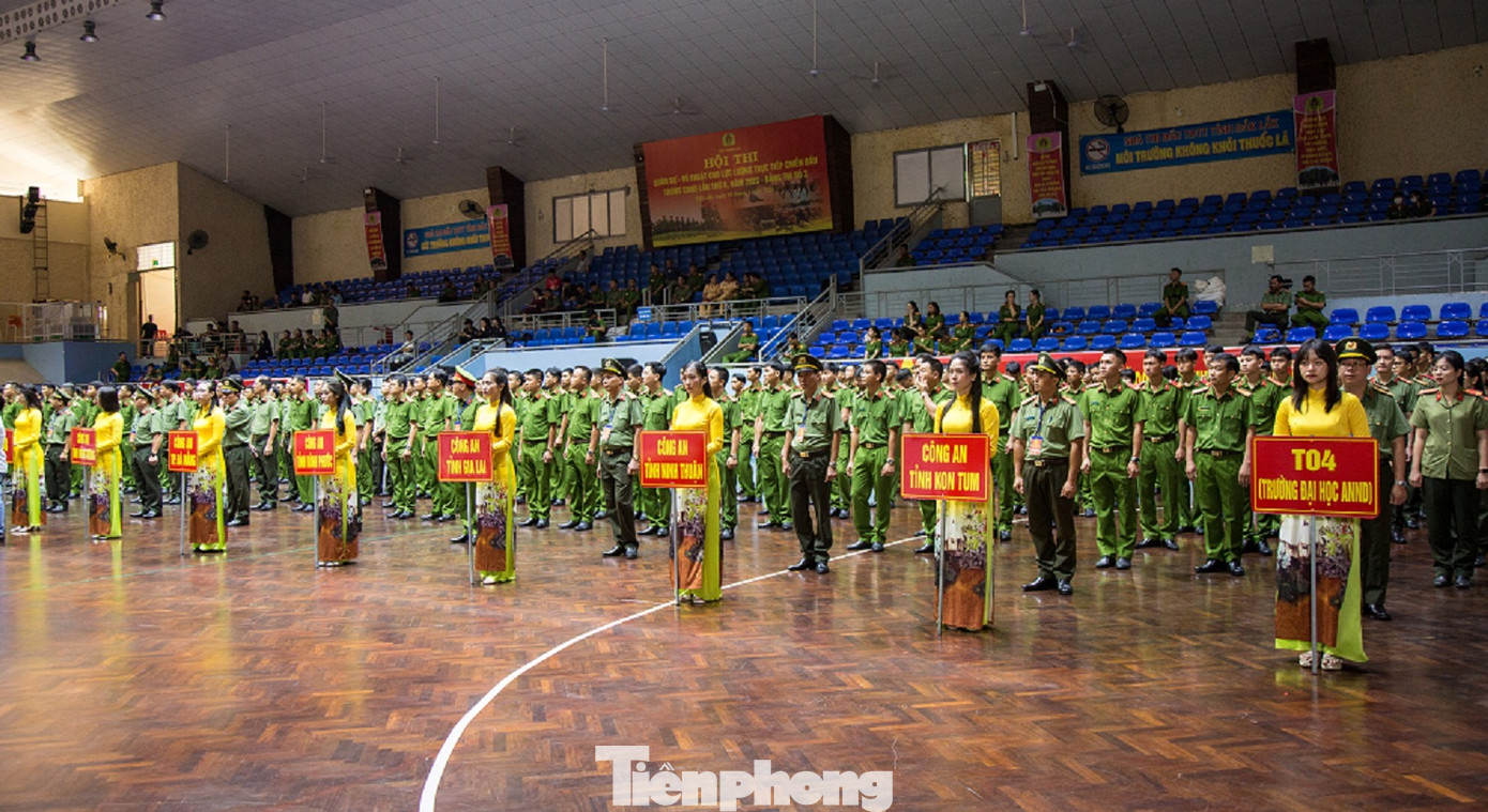 Hội thi có sự tham gia của 19 đơn vị Công an tỉnh, thành phố