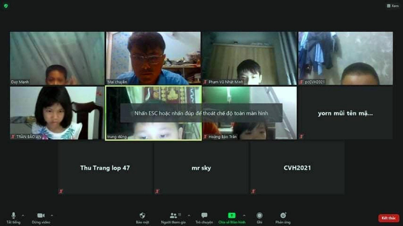 Lớp học cờ vua online miễn phí của CLB vì đàn em thân yêu Lớp học cờ vua online miễn phí của CLB vì đàn em thân yêu