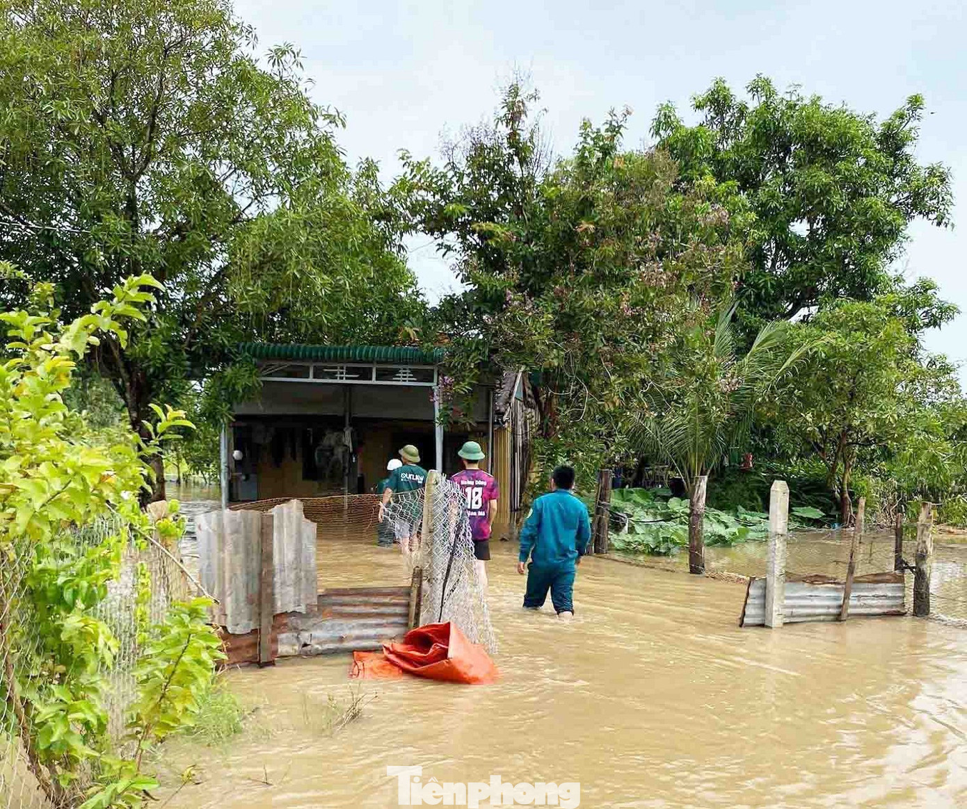 Trước đó, mưa lớn kéo dài khiến nhiều khu vực trên địa bàn huyện Ea Súp bị ngập.