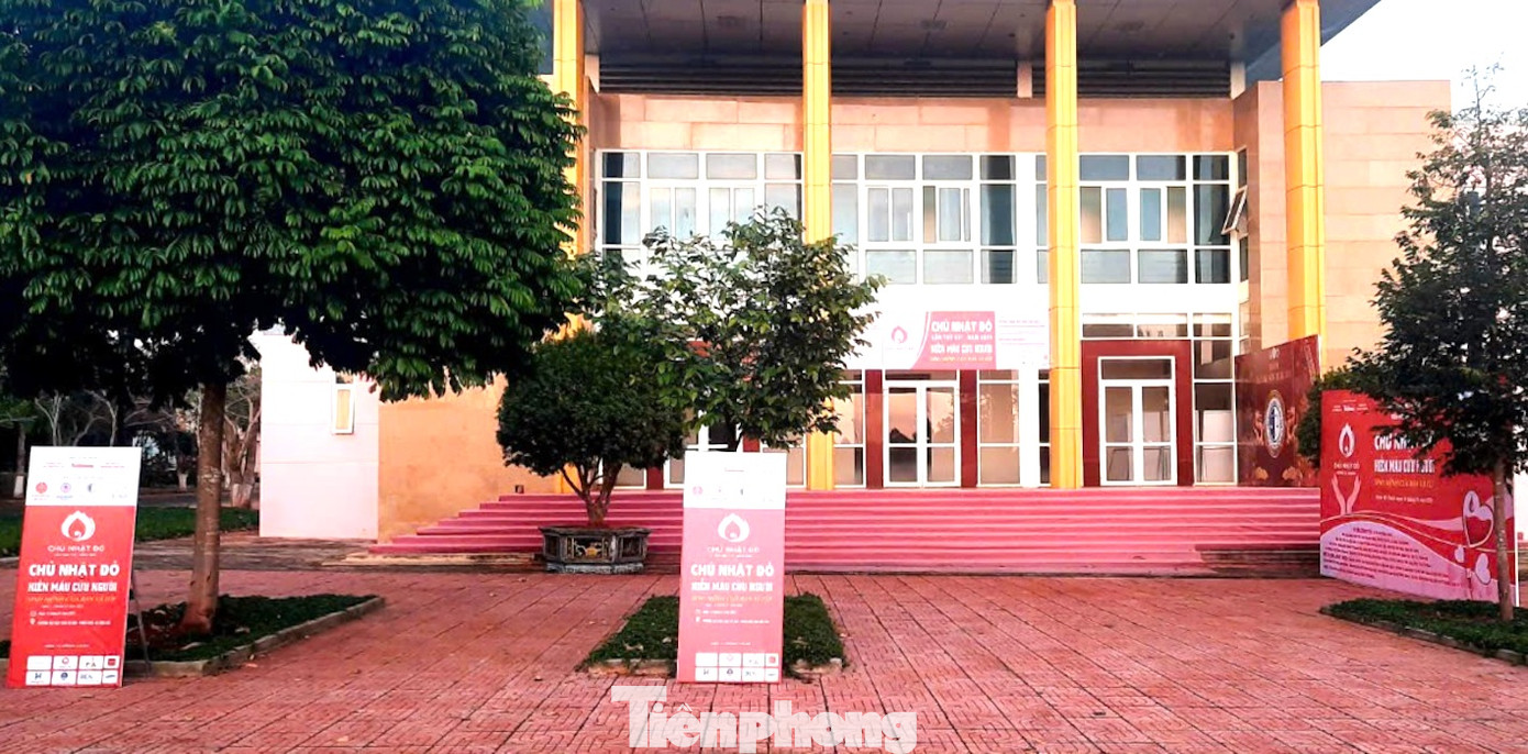 Công tác chuẩn bị cho ngày khai mạc Chủ Nhật Đỏ tại Đắk Lắk năm 2024.