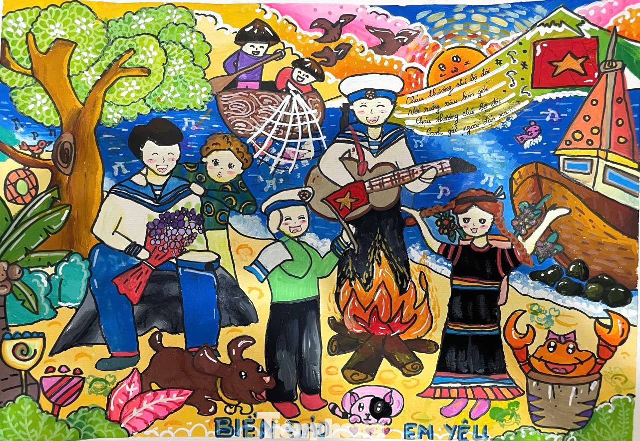 Cuộc thi vẽ tranh với chủ đề “Em yêu biển, đảo quê hương” năm học 2024 – 2025. Cuộc thi vẽ tranh với chủ đề “Em yêu biển, đảo quê hương” năm học 2024 – 2025.