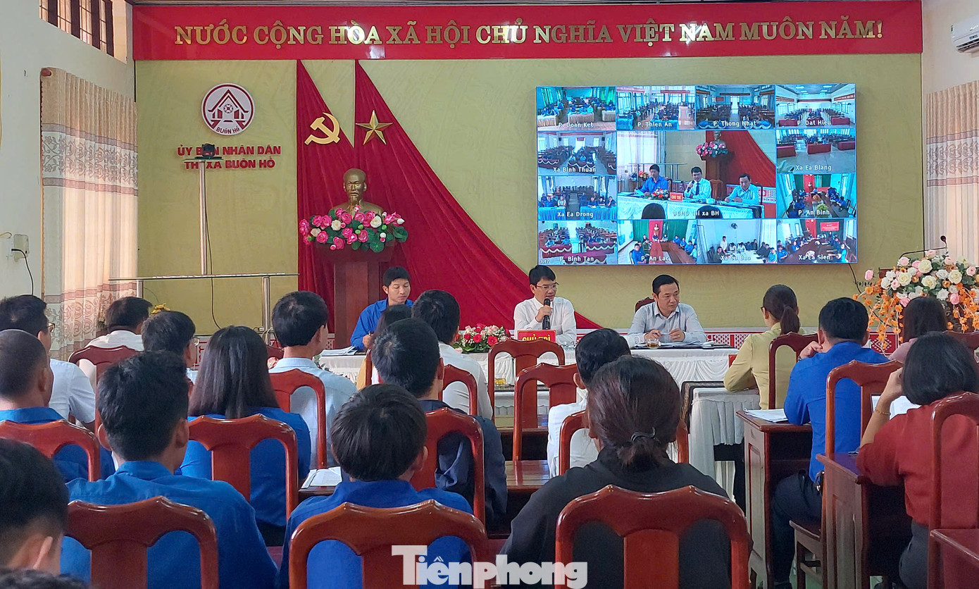 Hội nghị đối thoại giữa lãnh đạo UBND thị xã Buôn Hồ với thanh niên Hội nghị đối thoại giữa lãnh đạo UBND thị xã Buôn Hồ với thanh niên