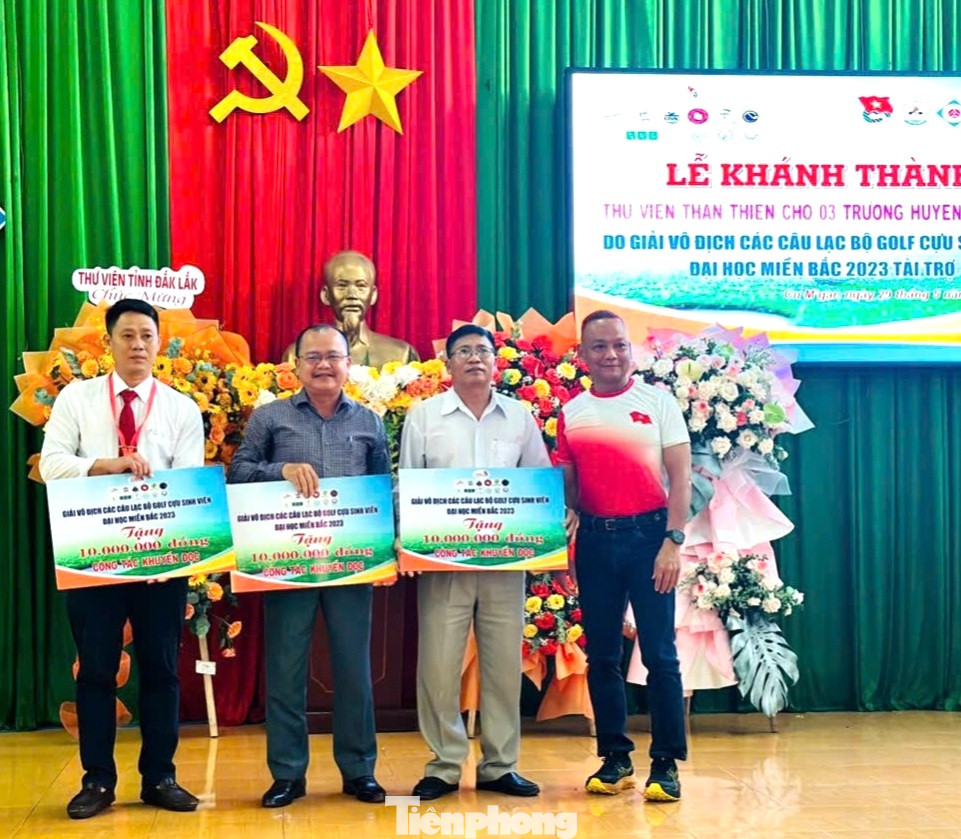 Mới đây, huyện Cư M’gar tổ chức lễ khánh thành, đưa vào sử dụng 3 thư viện thân thiện cho 3 trường học trên địa bàn huyện.