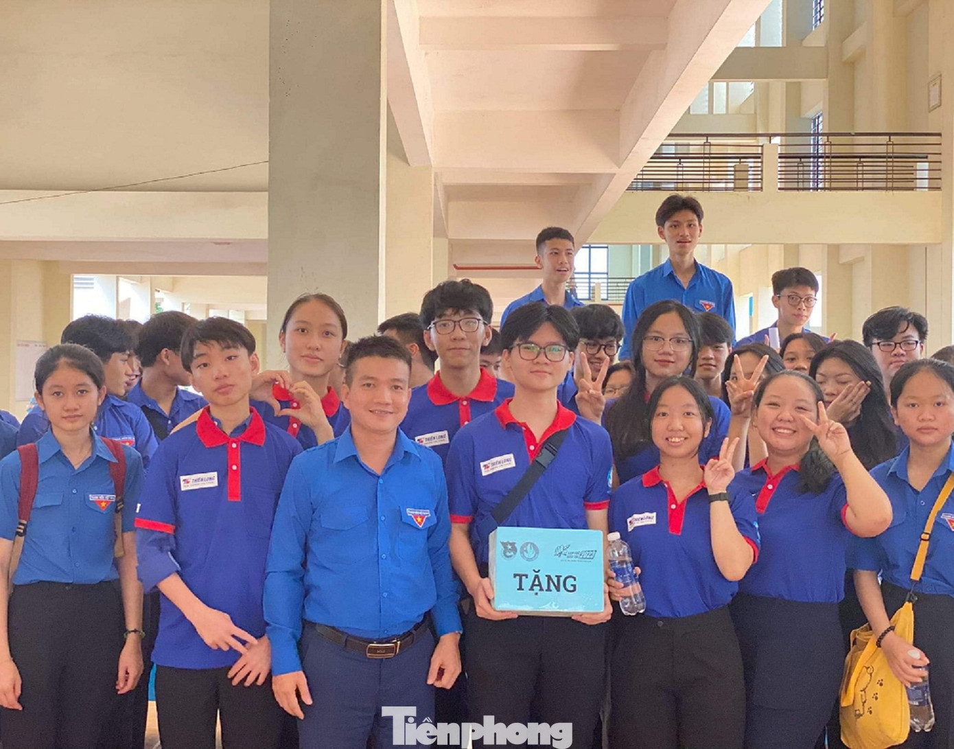 Anh Trần Doãn Tới, Phó Bí thư Tỉnh Đoàn thăm, động viên đội hình