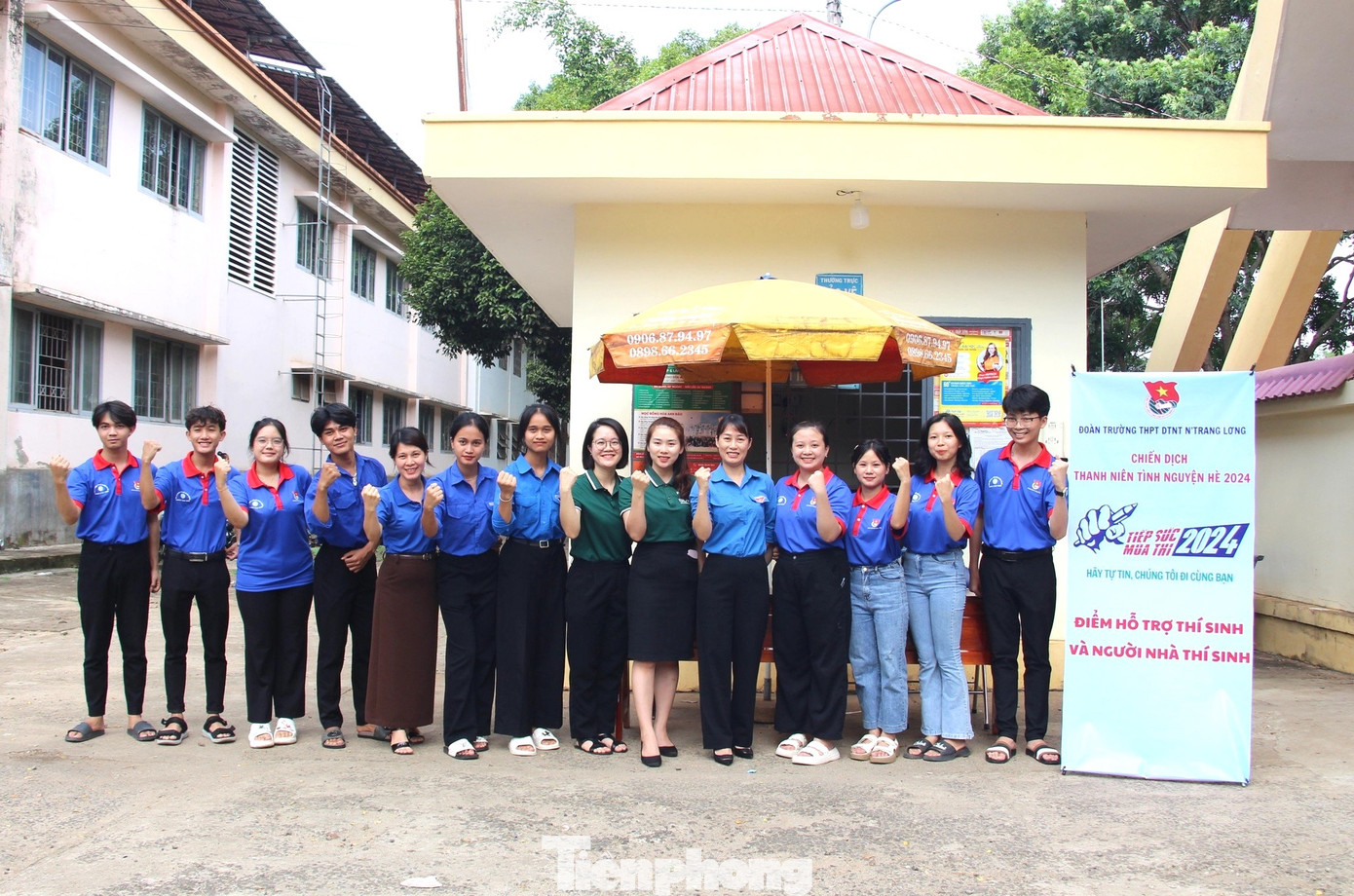 Đây là năm thứ hai tỉnh Đắk Lắk thành lập đội hình Tiếp sức mùa thi cho học sinh từ lớp 9 lên lớp 10.