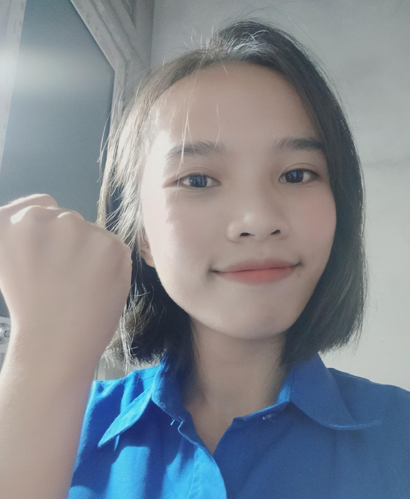 Nguyễn Thị Cúc tình nguyện viết đơn tham gia chống dịch