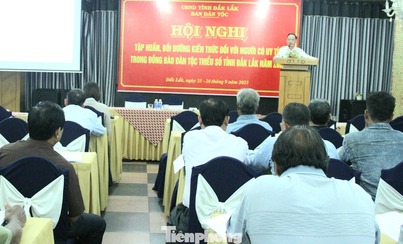 Năm 2023, Ban dân tộc tỉnh Đắk Lắk tổ chức 4 hội nghị tập huấn Năm 2023, Ban dân tộc tỉnh Đắk Lắk tổ chức 4 hội nghị tập huấn