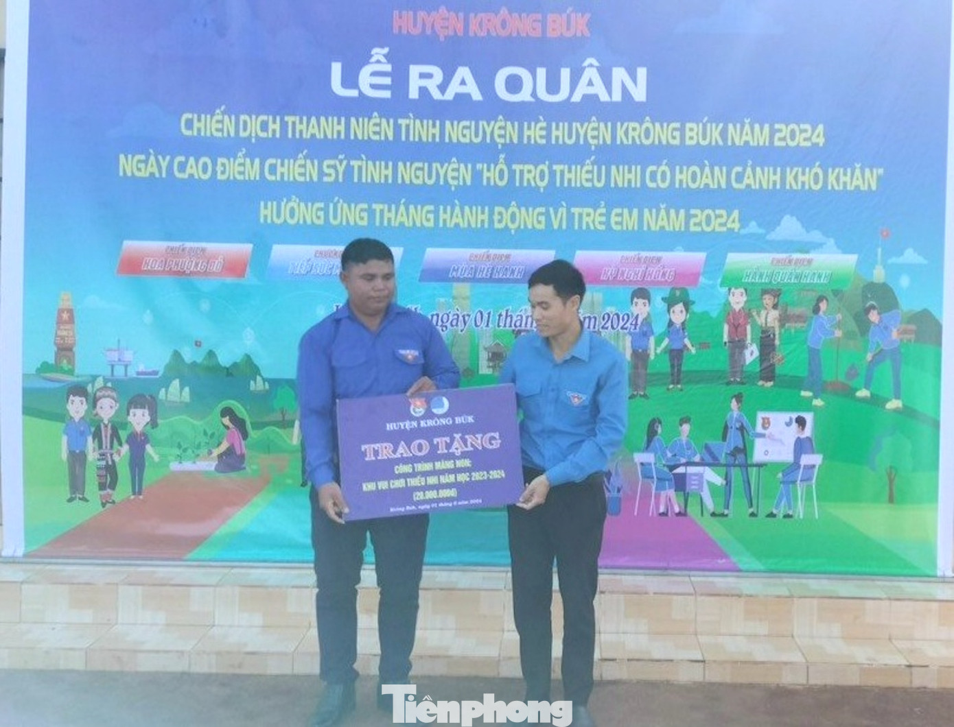 Nhiều hoạt động trong lễ ra quân Nhiều hoạt động trong lễ ra quân