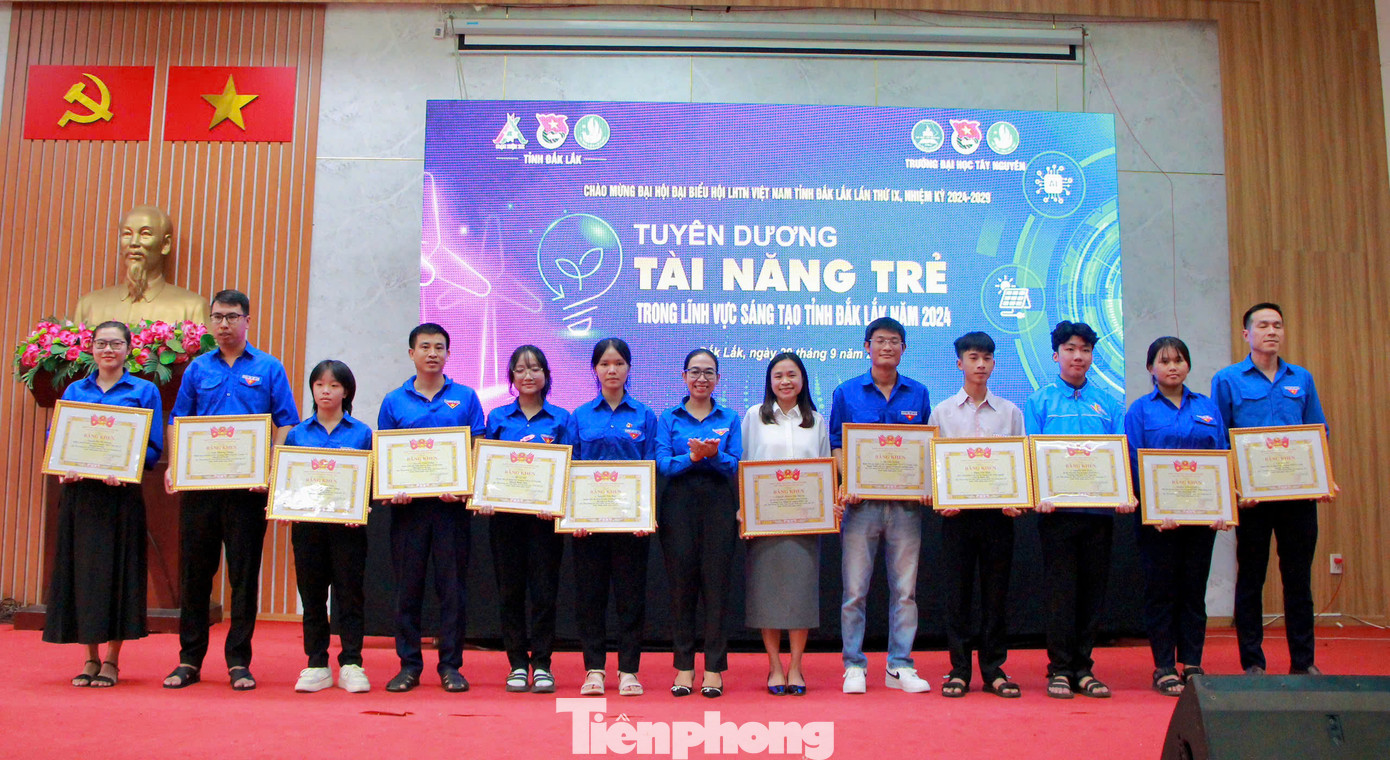 Các tài năng trẻ được tuyên dương