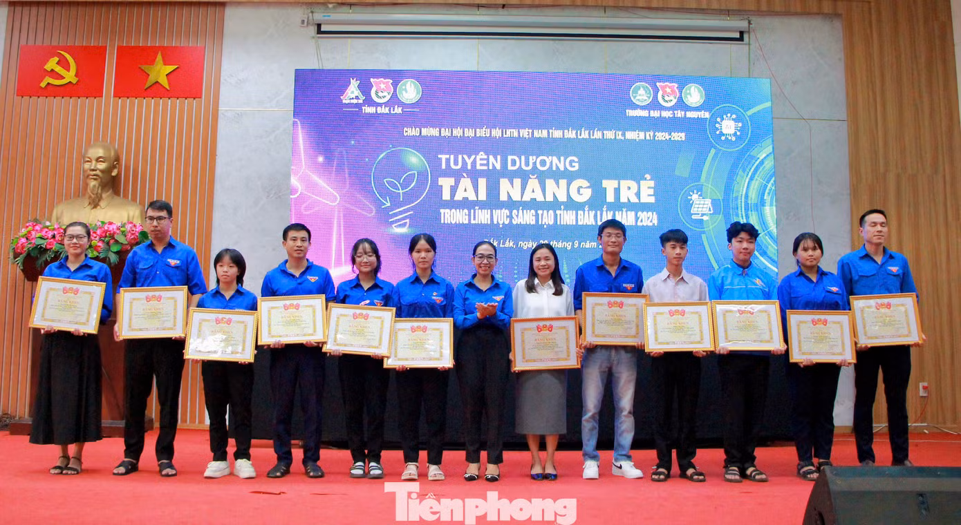 Các tài năng trẻ được tuyên dương