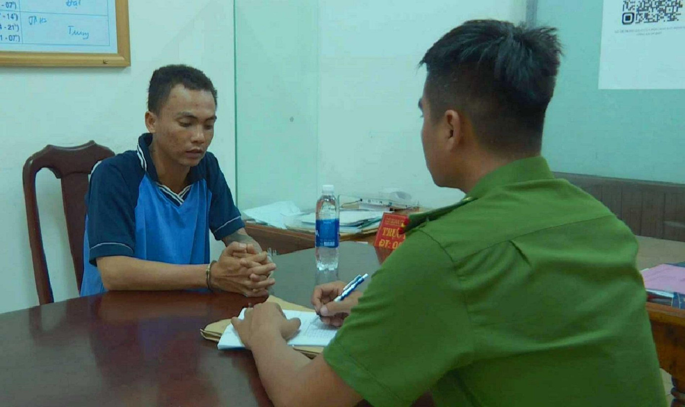 Đối tượng Toàn tại cơ quan điều tra