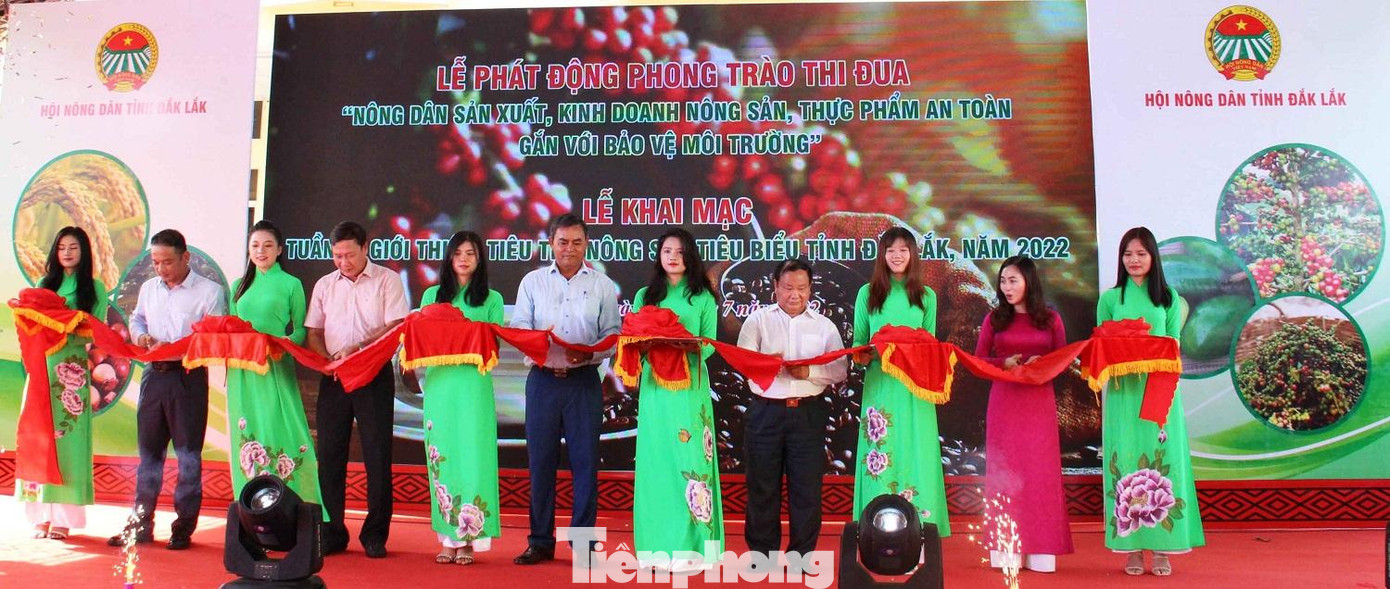 Lễ khai mạc Tuần lễ giới tiệu, tiêu thụ nông sản tiêu biểu tỉnh Đắk Lắk năm 2022